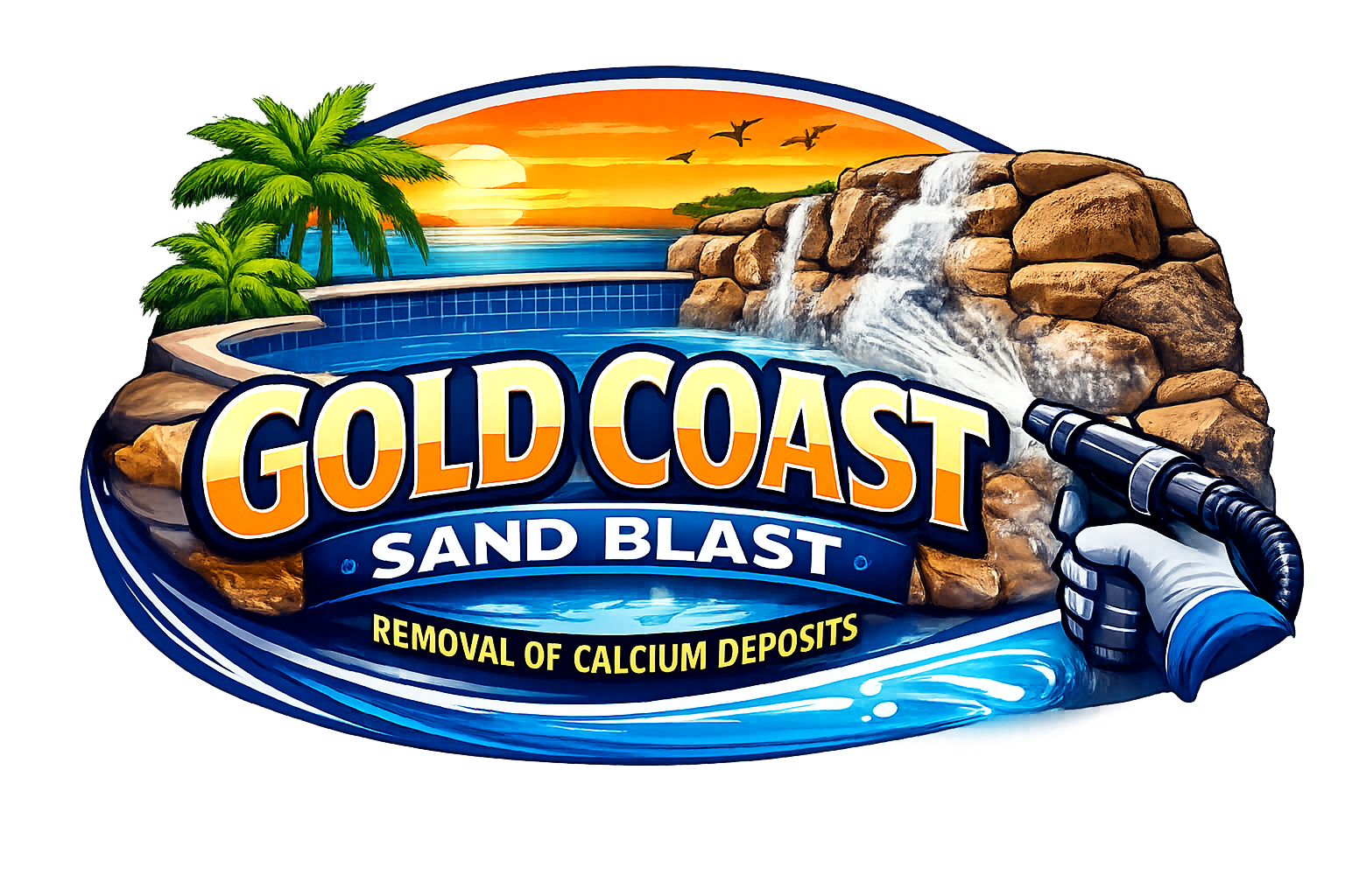 Gold Coast Sand Blast logo